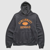 Cincinnati Bengals 2000s Pullover Sweatshirt - Charcoal Vintage - Fanatics