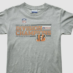 Cincinnati Bengals Reebok 2005 T-Shirt - Gray Vintage - Fanatics