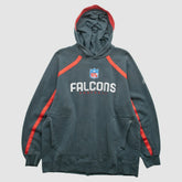 Atlanta Falcons Reebok 2000s Pullover Sweatshirt - Charcoal Vintage - Fanatics