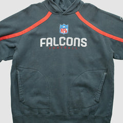 Atlanta Falcons Reebok 2000s Pullover Sweatshirt - Charcoal Vintage - Fanatics