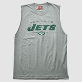 New York Jets NFL 2000s Tank - Heather Gray Vintage - Fanatics