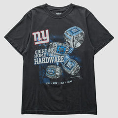 New York Giants Reebok 2011 T-Shirt - Black Vintage - Fanatics