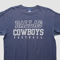 Dallas Cowboys Reebok 2000s T-Shirt - Navy Vintage - Fanatics