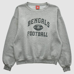 Cincinnati Bengals NFL 2000s Pullover Sweatshirt - Heather Gray Vintage - Fanatics