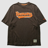 Cleveland Browns Reebok 2000s T-Shirt - Brown Vintage - Fanatics