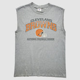 Cleveland Browns 2000s Tank - Heather Gray Vintage - Fanatics
