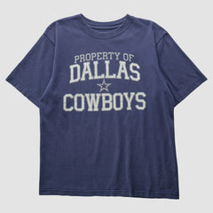 Dallas Cowboys 2000s T-Shirt - Navy Vintage - Fanatics