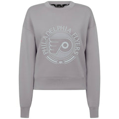 Philadelphia Flyers Levelwear Women's Slate & Snow Sponge Tri-Blend Sweatshirt - Gray | NHL on sale