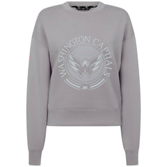 Washington Capitals Levelwear Women's Slate & Snow Sponge Tri-Blend Sweatshirt - Gray | NHL discount
