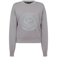 Columbus Blue Jackets Levelwear Women's Slate & Snow Sponge Tri-Blend Sweatshirt - Gray | NHL discount