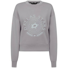 Dallas Stars Levelwear Women's Slate & Snow Sponge Tri-Blend Sweatshirt - Gray | NHL on sale