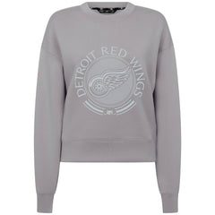 Detroit Red Wings Levelwear Women's Slate & Snow Sponge Tri-Blend Sweatshirt - Gray | NHL sale