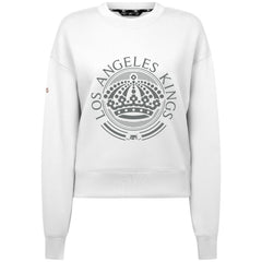 Los Angeles Kings Levelwear Women's Slate & Snow Sponge Tri-Blend Sweatshirt - White | NHL near me