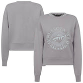 Minnesota Wild Levelwear Women's Slate & Snow Sponge Tri-Blend Sweatshirt - Gray | NHL Lifestyle
