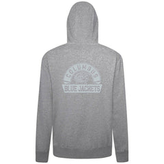 Columbus Blue Jackets Levelwear Podium Chenille Logo Full-Zip Hoodie - Gray | NHL discount