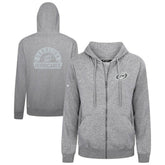 Carolina Hurricanes Levelwear Podium Chenille Logo Full-Zip Hoodie - Gray | NHL Clearance