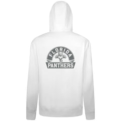 Florida Panthers Levelwear Podium Chenille Logo Full-Zip Hoodie - White | NHL Lifestyle