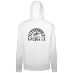 Vancouver Canucks Levelwear Podium Chenille Logo Full-Zip Hoodie - White | NHL discount