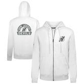 New Jersey Devils Levelwear Podium Chenille Logo Full-Zip Hoodie - White | NHL online