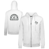 Dallas Stars Levelwear Podium Banner Arch Full-Zip Hoodie - White | NHL on sale