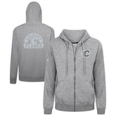 Calgary Flames Levelwear Podium Banner Arch Full-Zip Hoodie - Gray | NHL near me