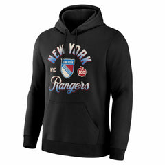 New York Rangers Fanatics Legacy Hoodie - Black | Fanatics Lifestyle