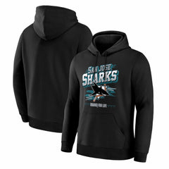 San Jose Sharks Fanatics Legacy Hoodie - Black | Fanatics sale