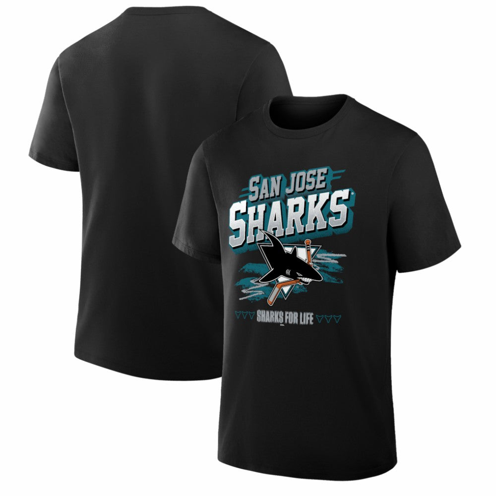 San Jose Sharks Fanatics Legacy T-Shirt - Black | Fanatics online