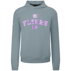 Philadelphia Flyers Levelwear Hockey Fights Cancer Mandate Tri-Blend Hoodie - Gray | NHL online