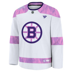 Boston Bruins Fanatics Hockey Fights Cancer Survivor Practice Jersey - White | Fanatics near me