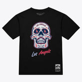 Los Angeles Angels Mitchell & Ness Women's Sugar Skull Boxy T-Shirt Outlet
