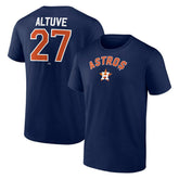 Jose Altuve Houston Astros Winning Streak Name & Number T-Shirt for sale