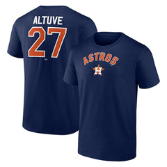 Jose Altuve Houston Astros Winning Streak Name & Number T-Shirt for sale