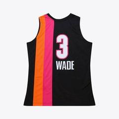 Mitchell & Ness Dwyane Wade Miami Heat 2005-06 Hardwood Classics Authentic Jersey Black