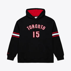 Mitchell & Ness Vince Carter Toronto Raptors Name & Number Hoodie Black
