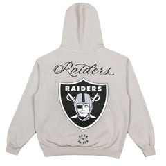 Las Vegas Raiders Born x Raised Unisex Fine Line Hoodie - Silver - NFL