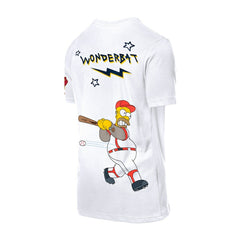 Atlanta Braves New Era MLB x Simpsons Homer Wonderbat T-Shirt Outlet