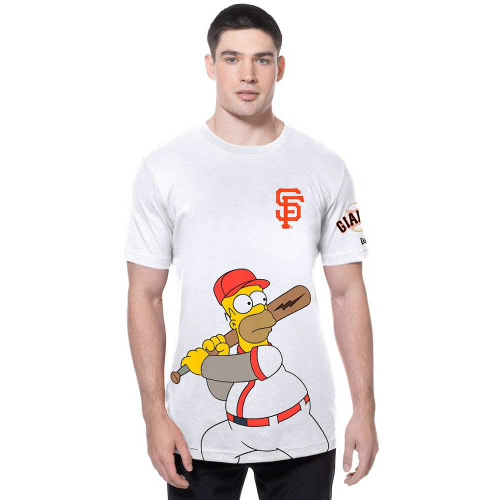 San Francisco Giants New Era MLB x Simpsons Homer Wunderbat SS Tee Near Me