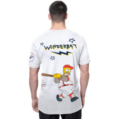 Los Angeles Dodgers New Era MLB x Simpsons Homer Wonderbat T-Shirt Sale