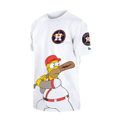 Houston Astros New Era MLB x Simpsons Homer Wonderbat T-Shirt Discount