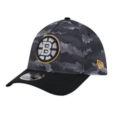 Boston Bruins New Era Zero Dark 39THIRTY Flex Hat - Black | New Era online
