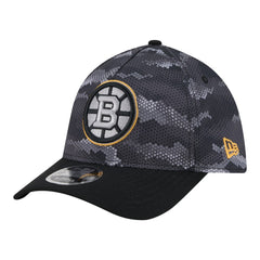 Boston Bruins New Era Zero Dark 39THIRTY Flex Hat - Black | New Era online