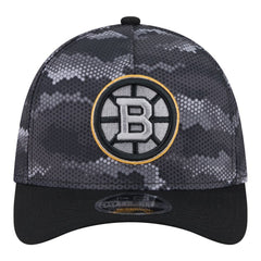 Boston Bruins New Era Zero Dark 39THIRTY Flex Hat - Black | New Era online