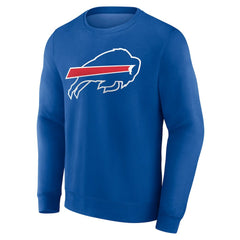 Buffalo Bills Team Authentic Personalized Name & Number Sweatshirt - Royal - NFL