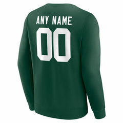 Green Bay Packers Team Authentic Personalized Name & Number Sweatshirt - Green - NFL