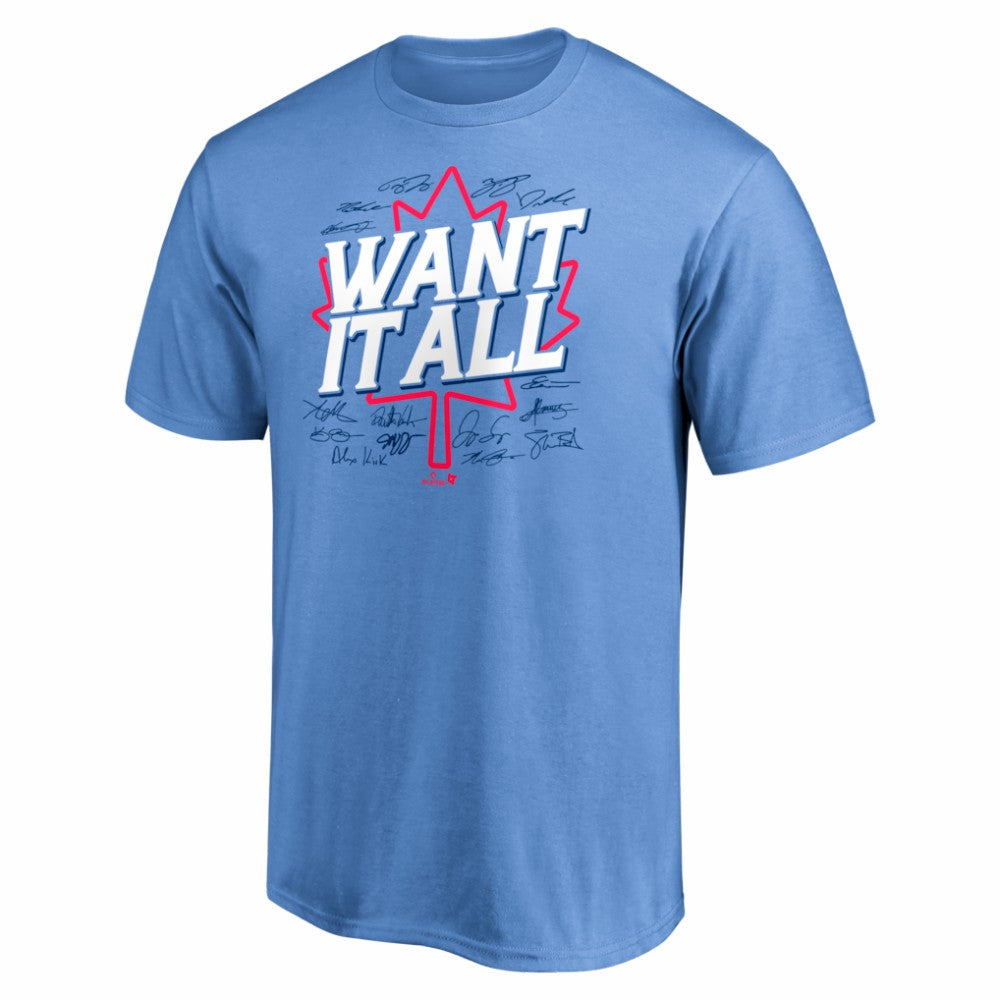Toronto Blue Jays BreakingT Unisex Want It All T-Shirt for sale
