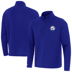 Los Angeles Dodgers Antigua Back-to-Back World Series Champions Insider Quarter-Zip Pullover Outlet