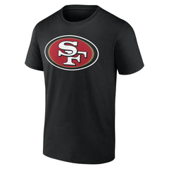 San Francisco 49ers Big & Tall Team Authentic Custom T-Shirt - Black - NFL