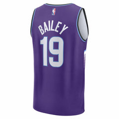 Fanatics Ace Bailey Utah Jazz Fast Break Replica Jersey Purple Icon Edition