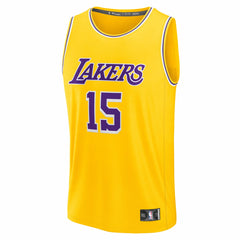 Fanatics Austin Reaves Los Angeles Lakers Fast Break Replica Jersey Gold Icon Edition